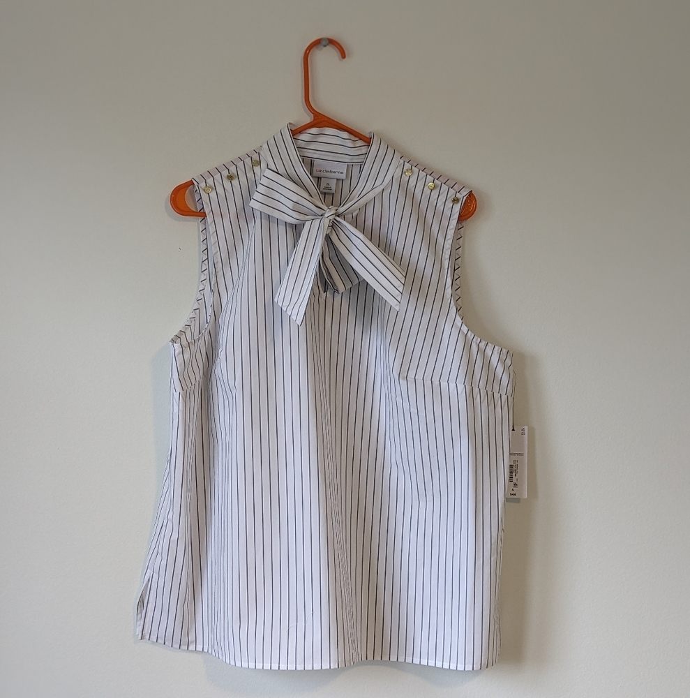 Liz Claiborne Striped Top
